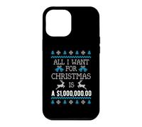 All I Want For Christmas Is A Million Dollars Fun Money Cash Case for iPhone 12 Pro Max