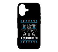 All I Want For Christmas Is A Million Dollars Fun Money Cash Case for iPhone 17