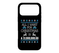 All I Want For Christmas Is A Million Dollars Fun Money Cash Case for iPhone 17 Pro Max