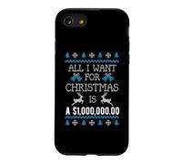 All I Want For Christmas Is A Million Dollars Fun Money Cash Case for iPhone SE (2020) / 7/8
