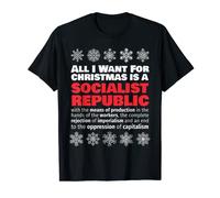 All I want for Christmas is a Socialist Republic T-Shirt