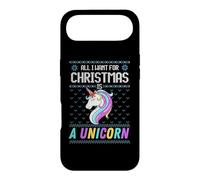 All I Want For Christmas Is A Unicorn Ugly Sweater Xmas Fun Case for iPhone Air