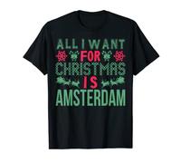 All I Want For Christmas Is Amsterdam Holidays T-Shirt