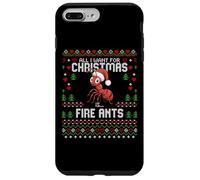 All I Want For Christmas Is Fire Ants Ugly Xmas Sweater Case for iPhone 7 Plus/8 Plus