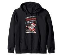 All I Want For Christmas Is My Students To Stop Saying 6-7 Zip Hoodie