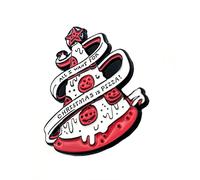 All I Want For Christmas Is Pizza Xmas Metal Enamel Pin Badge