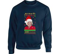 All I Want for Christmas is Queen Camilla Jumper British Royal Family Christmas UK King Queen Prince Princess The Royal Family Festive Matching Unisex Adult Kids Sweatshirt