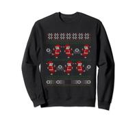 All I Want For Christmas Is To Score Goals Soccer Santa Sweatshirt