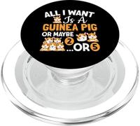 All I Want Is A Guinea Pig Or Maybe 2 Or 5 PopSockets PopGrip for MagSafe