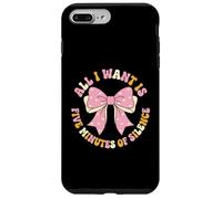 All I Want Is Five Minutes Of Silence Overwhelmed Mom Case for iPhone 7 Plus/8 Plus