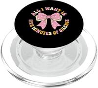 All I Want Is Five Minutes Of Silence Overwhelmed Mom PopSockets PopGrip for MagSafe