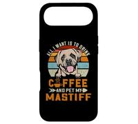 All I Want Is To Drink Coffee And Pet My Dog Mastiff Puppy Case for iPhone Air