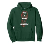All I Want Is Wingstop Funny Apparel Pullover Hoodie