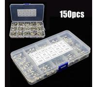 All in Fuse Kit Contains Assorted Quick Blow Glass Tubes (150pcs) Suitable for Current Ratings Between 0 1 and 30 Amps