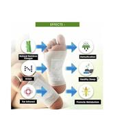 All in HERE 10 Patches Detox Foot Pads Remove Body TOXINS Weight Loss Stress