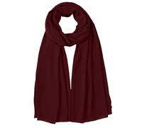 ALL IN HERE Chiffon Scarf Hijab Scarves Shawls Muslim Head Wraps Fashion (Burnt Red), One Size