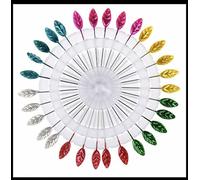 ALL IN HERE Scarf Pins Safety Pin largeWheel Craft Tailor Sewing Hat leaves style hijab