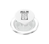 All In Matthew 1624 Crusader Cross Shield Faith Christian PopSockets PopGrip for MagSafe