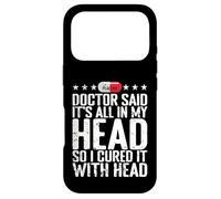 All In My Head Placebo Humor Case for iPhone 17 Pro
