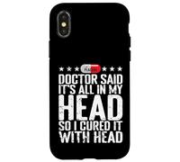 All In My Head Placebo Humor Case for iPhone X/XS