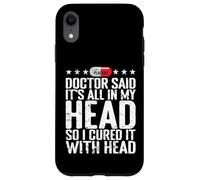 All In My Head Placebo Humor Case for iPhone XR