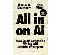 All-In on AI: How Smart Companies Win Big with Artifici - Hardback NEW Davenport