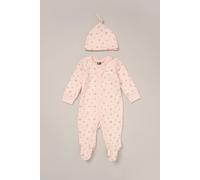 All-in-One and Hat Outfit Set DKNY Baby Pink 3-6 m