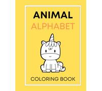 All in one Animal Alphabet coloring book for small kids