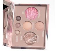 All-in-one Baked Palette Makeup Set, Cosmetic Make Up Baked Starter Kit, Blush, Bronzer, Highlighter & Eyeshadow Palette, Smooth Blend, Long-lasting Glow, Ideal Makeup Kit Gift for Women