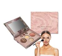 All-in-One Baked Palette Makeup Set, Cosmetic Make Up Starter Kit with Highlighter, Bronzer, Blush & Eyeshadow, Travel-Friendly Makeup Gift Set for Women & Teens, Perfect Make-Up Gift Idea