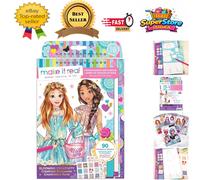 All-in-One Blooming Creativity Fashion Sketchbook for Aspiring Young Designers