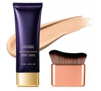 All in One Body Coverage Perfector - Leg Makeup Waterproof No Transfer - Body Concealer Cream and Brush for Legs, Arms Buildable Coverage, Visible Veins & Tattoo Cover Up, Even Skin Tone