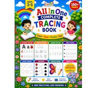 All In One Complete Tracing Book: Fun Preschool Practice for Letters, Numbers, Shapes, Lines & Early Learning Activities for Ages 3-5