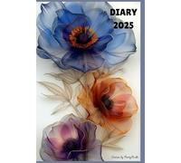 (ALL-IN-ONE) Diary 2025 by PrettyBooks (6” x 9” - Matte Cover) - 365 dated pages for 12 months alongwith a page for notes at the end of each month - ... 12 vision boards - 12 manifestation planners