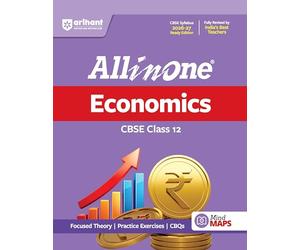 All in One Economics Class 12 for CBSE Exam 2026-27 | NCERT Based Complete Theory, Practice Exercises, CBQs, A-R, Sample Papers & Mind Maps