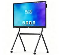 All in One Interactive Touch Kiosk Display Quad-Screen Mirroring, Dual-System antis-Glare Tempered Glass 4K UHD 10-bit IPS Panel for HomeOffice School Studio Display