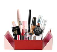 All in One Makeup Kit, 15 PCS Professional Makeup Set with Foundation, Eyebrows, Blush and Lipstick, Beauty Set Gift for Christmas Valentine's Day, Surprise Make Up Kit for Women Girls