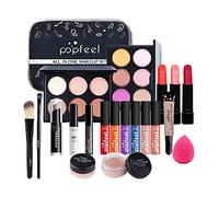 All-In-One Makeup Kit, 20 Pcs Complete Makeup Gift Set Full Kit Combination with Eyeshadow Blush Lipstick Concealer etc, Essential Starter Bundle for Women, Pro Multi-purpose Beauty Cosmetic Set#2