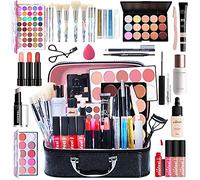 All-in-One Makeup Kit for Women Full Set, 35Pcs Professional Make Up Kit for Teens & Adults, Complete Cosmetic Gift Set With Eyeshadow Blush Lipstick Concealer, Starter Bundle Set for Girls