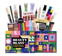 All in One Makeup Kit for Women Gift Set - 24 Essential Cosmetics Including Face Primer, Liquid Foundation, Concealer, Lipstick, Body Glitter, Eyeshadow, Eyeliner, Mascara Full Face Tools