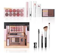All in One Makeup Kit,Make Up Gift Set for Women,Makeup Kit for Women Full Kit,Includes Eyeshadow Palette Lipstick Blushers for Cheeks Mascara Concealer Highlighters Makeup Brushes,for Teenager Girls
