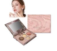All-in-one Makeup Set,Baked Starter Makeup Palette Kit, Best of the Best Full Face Palette,Women Makeup Gift Set Gift Surprise, Includes Bronzer, Blush, Highlighters and Eyeshadows, Travel-Friendly