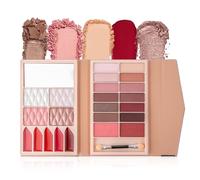 All-in-one Makeup Set Gift, Make-Up Sets, Makeup Kit for Women, Make up Set for Traveling, Long Lasting, Easy to Apply Matte Eye Shadow Palette for the Perfect Look for Day or Night