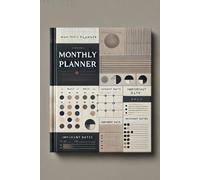All-in-One Monthly Planner for Productivity, Wellness, and Financial Planning
