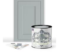 ALL-IN-ONE Paint, Durable cabinet and furniture paint. Built in primer and top coat, no sanding needed. Includes our 30 featured color card - Saltwater, Quart
