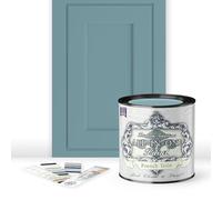 ALL-IN-ONE Paint, Durable cabinet and furniture paint. Built in primer and top coat, no sanding needed. Includes our 30 featured color card - French Toile, Quart