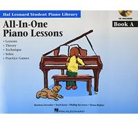 All-In-One Piano Lessons - Book A | Beginner Piano Method for Students | Step-by-Step Learning with Lessons, Technique, and Practice Games | Online Audio Access | Ideal for Group or Private Study