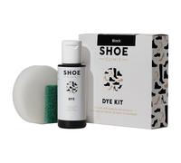 All in One Shoe Colouring Kit (Black) - Restores The Colour of Leather, Suede, Nubuck, Fabric, Satin, and Canvas Footwear | Complete Shoe Dye Kit