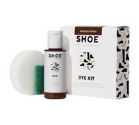 All in One Shoe Colouring Kit (Medium Brown) - Restores The Colour of Leather, Fabric, Satin, and Canvas Footwear | Complete Shoe Dye Kit