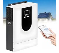 All-in-one Solar Hybrid Charger Inverter Built in 1.0-10.2KW DC 12V/24V/48V to AC 220V-240V Pure Sine Wave Power Inverter and MPPT Solar Controller for Off-Grid System(3.2KW/24V)